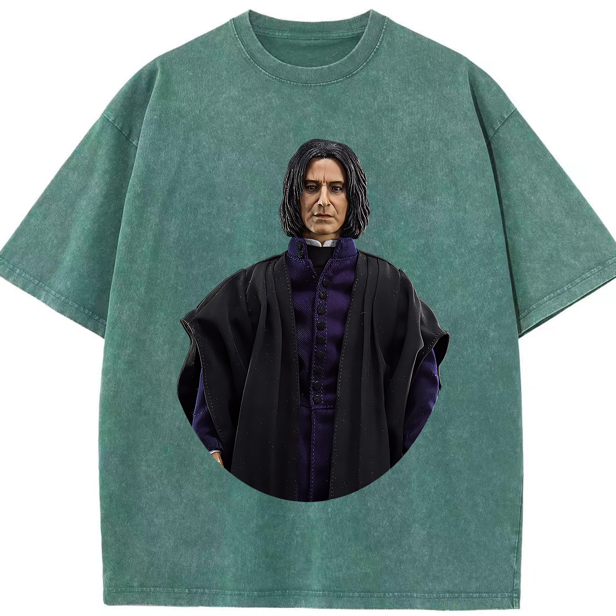 （画像用） Harry Potter ハリー・ポッターシリーズ 綿100% ヴィンテージ風 半袖Tシャツ（フロントプリント）